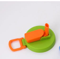 Anti-overflow Cup Lid Straw Can Holder