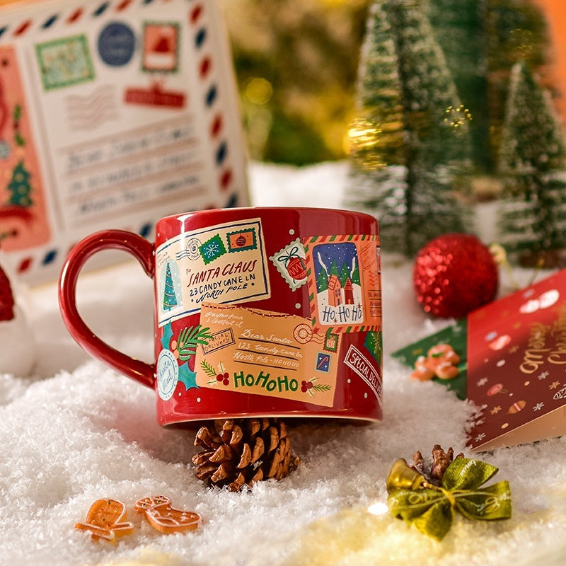 Winter Gift Home Ceramic Cup Leisure