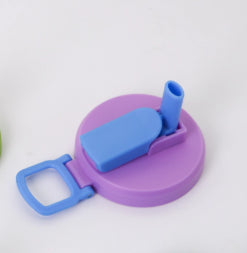 Anti-overflow Cup Lid Straw Can Holder