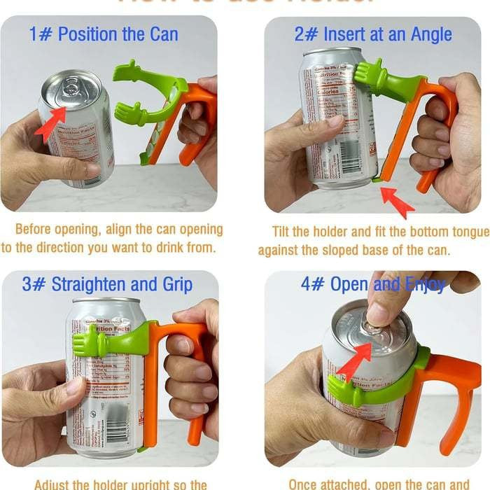 Anti-overflow Cup Lid Straw Can Holder