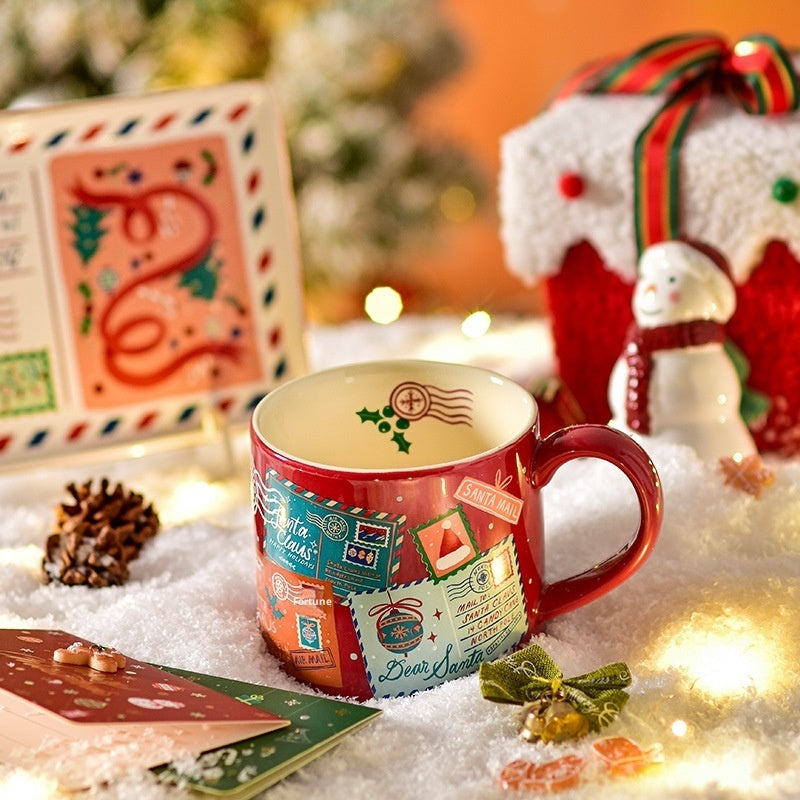 Winter Gift Home Ceramic Cup Leisure